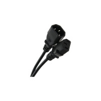 Кабель Telecom UPS-устройство 220V, IEC-320-C13 - C14, VDE 3G0,75mm2 медь TE001-CU0.75-1.8M