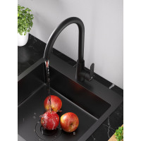 Смеситель для кухни Agger Splendid черный A0900144