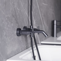 Смеситель для ванны и душа RedBlu by Damixa Neo Classic Graphite 271000000