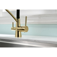Смеситель для кухни Paulmark SIEGEN золото Si213111-G