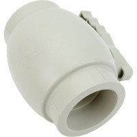 Кран шаровой RTP полнопроходной, D63 мм, серая 15818