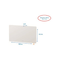 Конвектор BEHA с передней стеклянной панелью PGV 8 Wi-Fi 810800