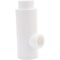 Коллектор Blue Ocean полипропилен 1 отвод - 32х20х1 осевое 100 мм PPRF/FCEUM-02(W)-32х20х1