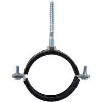 Хомут Uni-Fitt 2 1/2" 75-80 мм с резиновым уплотнителем, шпилькой и дюбелем 850U8800