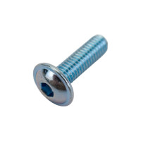 Винт с фланцем ЦКИ ISO 7380-2, М3x10, 10.9, Ц, 125 шт. 33287