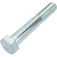Болт ЦКИ DIN 931, М24x150 мм, 8.8, цинк, SW36, аналог ГОСТ 7798-70 5319