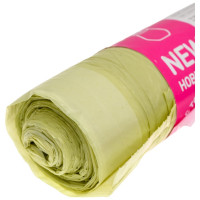 Мешки для мусора Fun Clean 35 л, 15 шт., салатовые, суперпрочные, с тесьмой для затягивания 16759