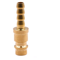 Соединение быстросъемное пневматическое HQ-PH7 «папа»-елочка 8 мм (латунь) HQ-mech УТ000002478