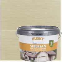 Акриловая краска для дерева HUSKY SIBERIAN слоновая кость RAL 1014, 2.7 л 31935