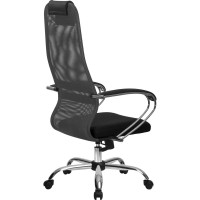 Кресло МЕТТА su-b-8, подлокотники 131, основание 003, темно-серый z312460902