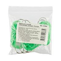 Бирки для ключей ООО Комус 10 шт., зеленая 147844