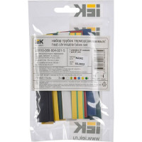 Набор ТТУ IEK нг-ls 8/4мм l=100мм 7 цветов 21шт/упак UDR10-008-004-021-S