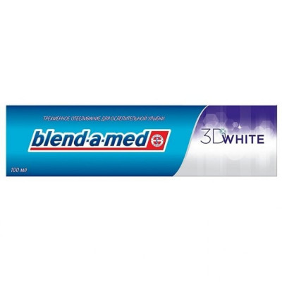 BLEND-A-MED Зубная паста 3D WHITE , 100мл. 875