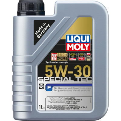 LIQUI MOLY НС-синт. мот.масло Special Tec F 5W-30 A5/B5 (1л) 2325