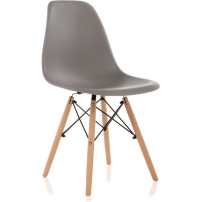 Woodville пластиковый стул eames pc-015 серый 11181