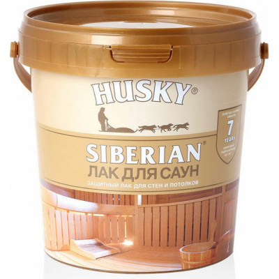 Лак для саун HUSKY SIBERIAN 26241