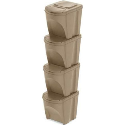 Сет из четырех контейнеров Prosperplast IKWB25S4W 4665W ECO 67048
