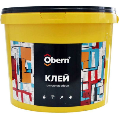 Obern Клей для стеклохолстов и обоев 10 кг 13483