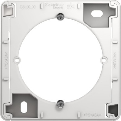 Коробка наружного монтажа Schneider Electric Glossa GSL000100