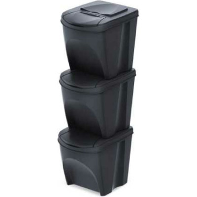 Сет из трех контейнеров Prosperplast IKWB25S3W S433W ECO 67047
