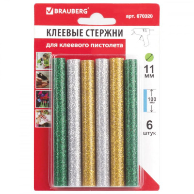 Клеевые стержни BRAUBERG 670320