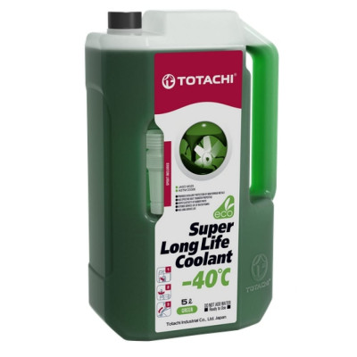 TOTACHI Охлаждающая жидкость SUPER LLC Green -40C 5л 4589904924767