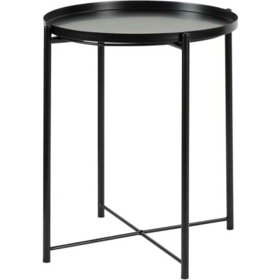 BRADEX кофейный столик moon диам.45x51см, чёрный FR 0829
