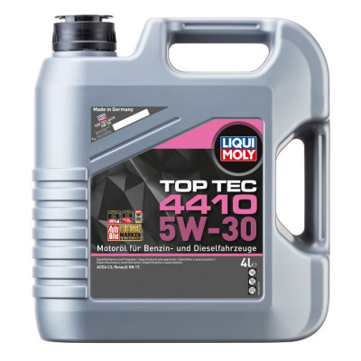 НС-синтетическое моторное масло LIQUI MOLY Top Tec 4410 5W-30 C3 21403