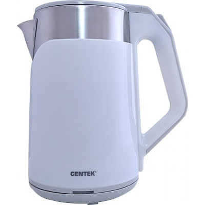 Centek Чайник20л 2000W двойн корп сталь+пласт двойн стенка сохран тепла CT-0023 White