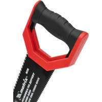 Ножовка MATRIX по дереву UNIVERSAL, 350 мм, зуб - 3D, закаленный зуб, две рабочие кромки полотна - 13-14 TPI и 7-8 TPI, тефлоновое покрытие полотна, двухкомпонентная рукоятка// 23570