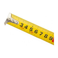 Рулетка SPARTA Elastica,10 м х 25 мм, обрезиненный корпус// 31314