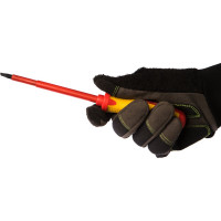 Отвертка Insulated SL5,5x125 мм MATRIX CrMo, до 1000 В, двухкомп. рукоятка// PROFESSIONAL 12918