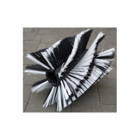 Щетка универсальная 2 шт. (черно-белая) для подметальных машин ТК18, ТК20, ТК36, ТК38 TIELBURGER AD-090-082