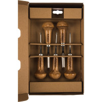 Набор из 5 резцов c полукруглой ручкой NAREX 868300