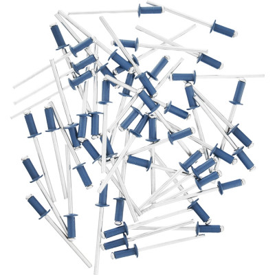 Заклепки RAL 5005 (3.2х8 мм; синий) 50 шт. MATRIX 40676