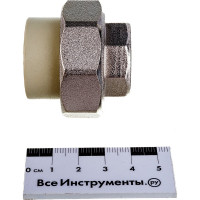Муфта ВР 25х3/4 с разъемным соединением FV-Plast 236025