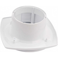 Анемостат приточный регулируемый с фланцем АБС 100 мм ERA 10АПП