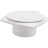 Анемостат приточный регулируемый с фланцем АБС 100 мм ERA 10АПП