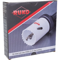 Коронка биметаллическая HSS Co 8% (168 мм) RUKO 126168