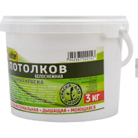 Водоэмульсионная краска для потолков Movatex elite 3 кг Т11888