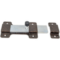 Накладная задвижка Tech-Krep ЗЩ 015 115х70 плоский ригель L154 медь 148364