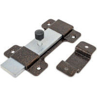 Накладная задвижка Tech-Krep ЗЩ 015 115х70 плоский ригель L154 медь 148364