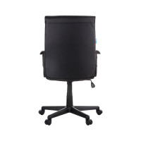 Кресло оператора Helmi HL-M03 Referent экокожа черная, механизм качания 283158