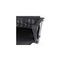 Кресло руководителя Helmi HL-E16 Content ткань/сетка/экокожа черная хром 274814