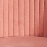 Кресло TetChair MELODY флок розовый 137 15059