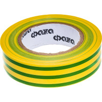 Изолента ФАZА ПВХ 19мм 20м желто-зеленая 5013544