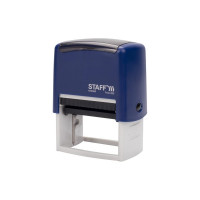 Самонаборный штамп STAFF Printer 8028 7-строчный, оттиск 60х35 мм, кассы в комплекте 237429