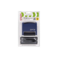 Самонаборный штамп STAFF Printer 8028 7-строчный, оттиск 60х35 мм, кассы в комплекте 237429