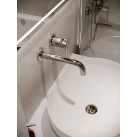 Смеситель для раковины скрытого монтажа Orange Karl хром M05-722cr