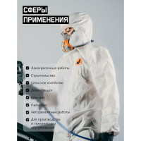 Комбинезон хим.защиты Jeta Safety многоразовый из нетканого материала Neofit, разм.XXXL/56-58, JPC58-XXXL
